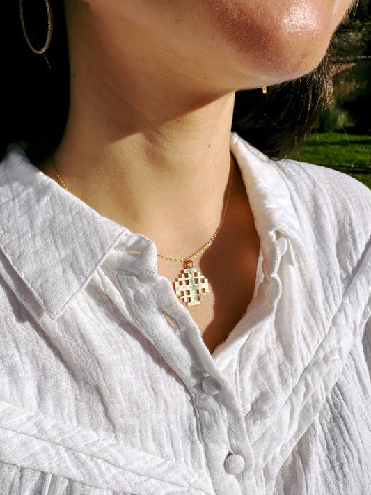 Collar Cruz de Jerusalén