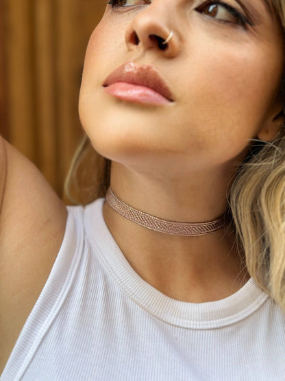 Gargantilla Khadija: GOLD & SILVER