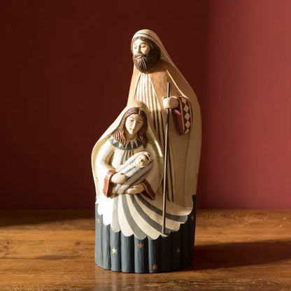 Figura de Natividad Pintada a Mano