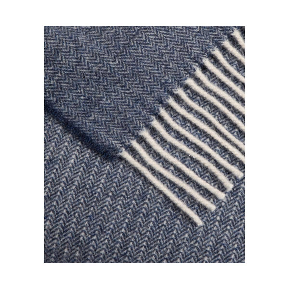 Nitra 100 Throw – Manta de Lana Reciclada y Cachemira: Beige