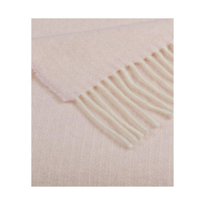 Nitra 100 Throw – Manta de Lana Reciclada y Cachemira: Beige