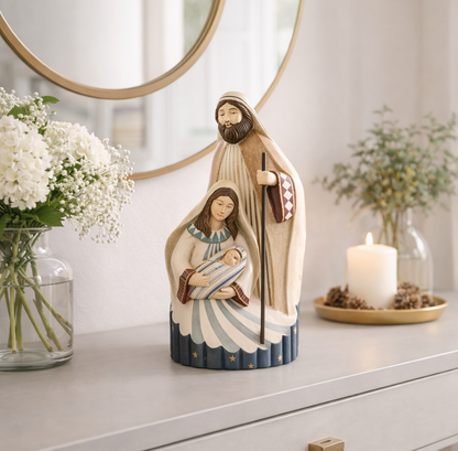 Sagrada Familia Pintada a Mano