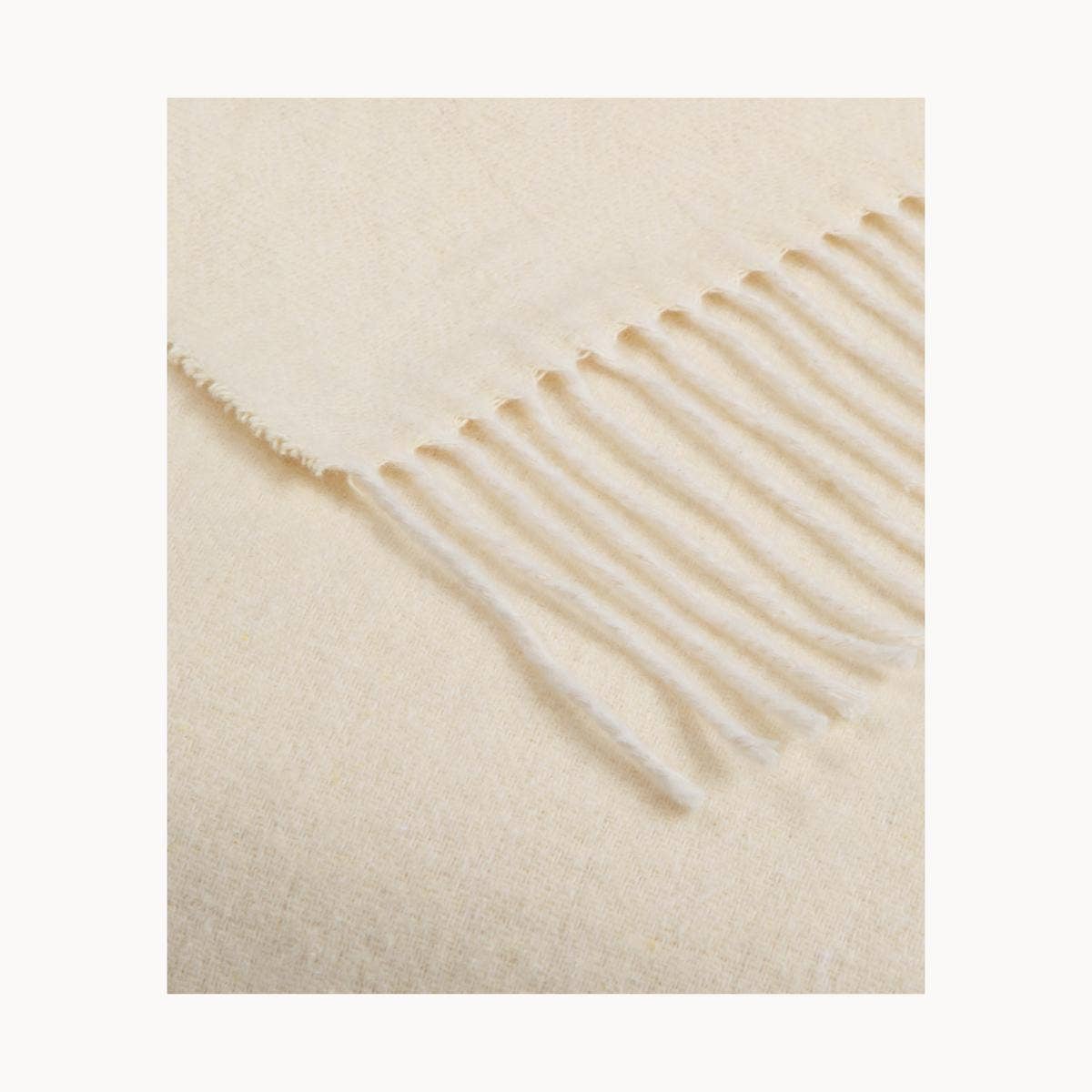 Super Soft Babele Herringbone - Manta de Algodón Reciclado: Marrón oscuro