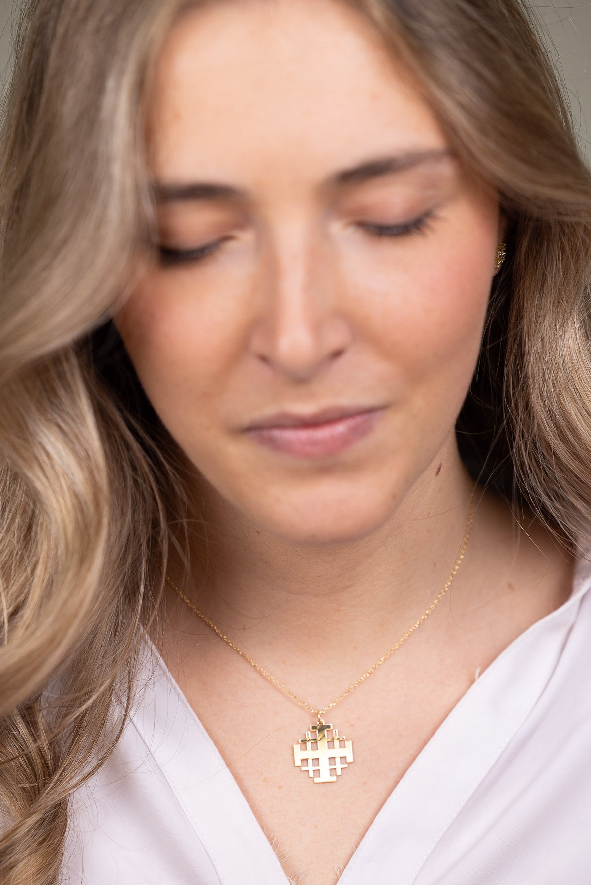 Collar Cruz de Jerusalén