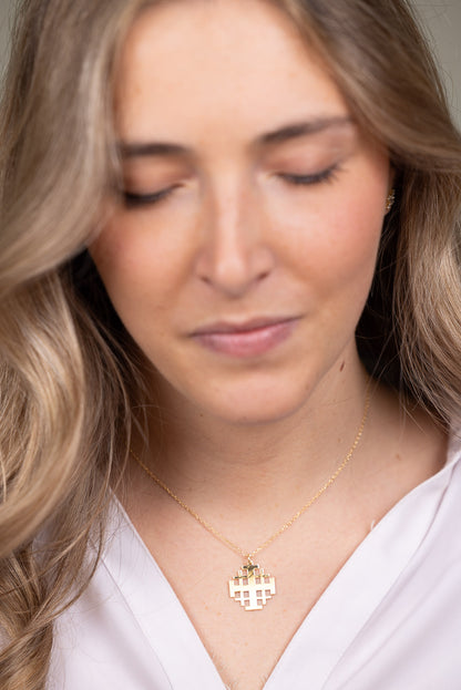 Collar Cruz de Jerusalén