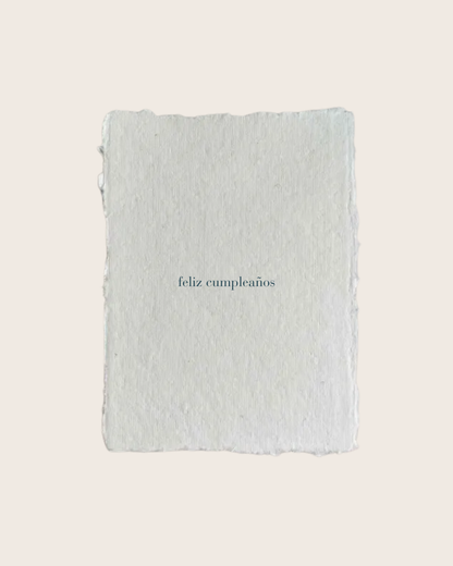 Tarjetas «Feliz cumpleaños» x5