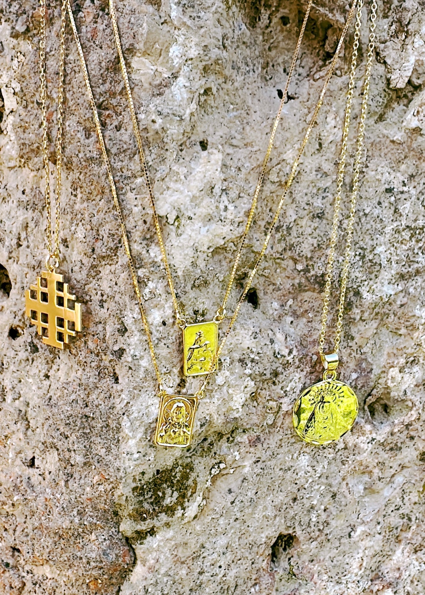 Collar Cruz de Jerusalén