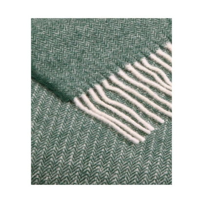 Nitra 100 Throw – Manta de Lana Reciclada y Cachemira: Beige