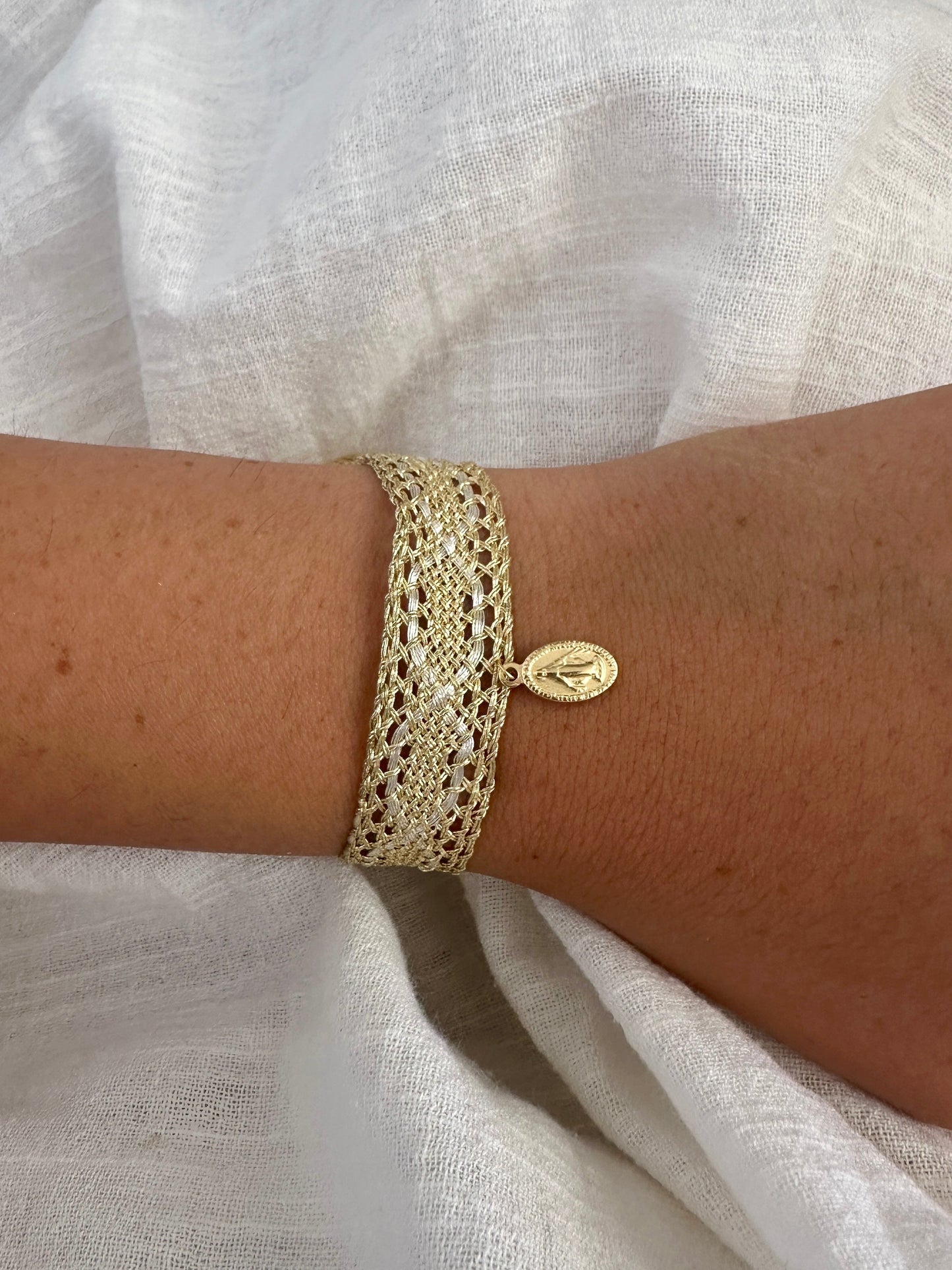 Pulsera Lola con medalla