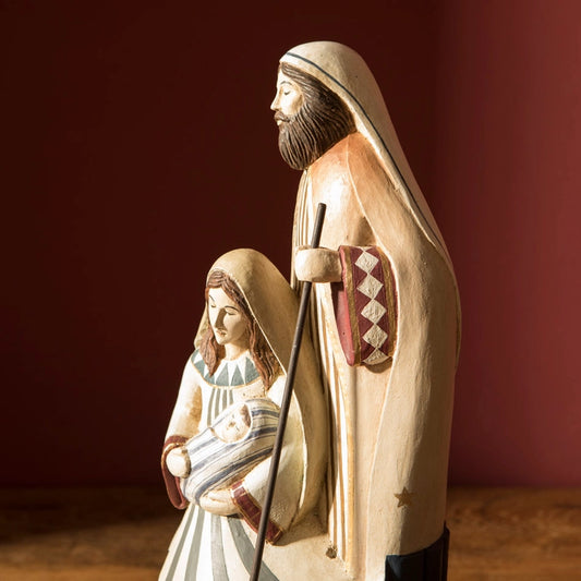 Figura de Natividad Pintada a Mano
