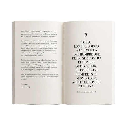 Libro de oración de examen
