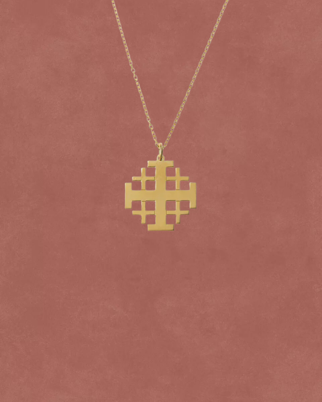 Collar Cruz de Jerusalén