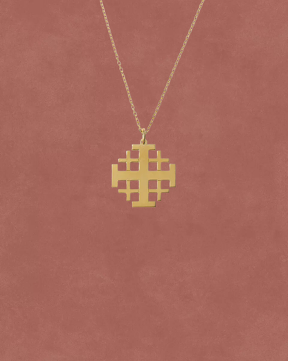 Collar Cruz de Jerusalén