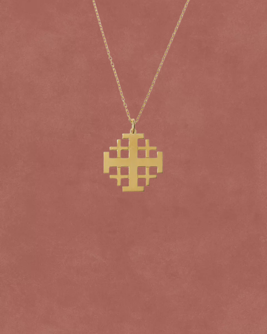 Collar Cruz de Jerusalén