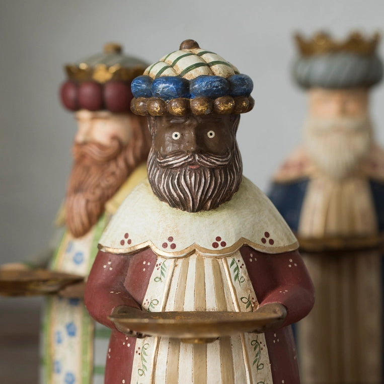 PRE-VENTA Portavelas Tres Reyes Magos de Oriente