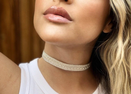 Gargantilla Khadija: GOLD & SILVER