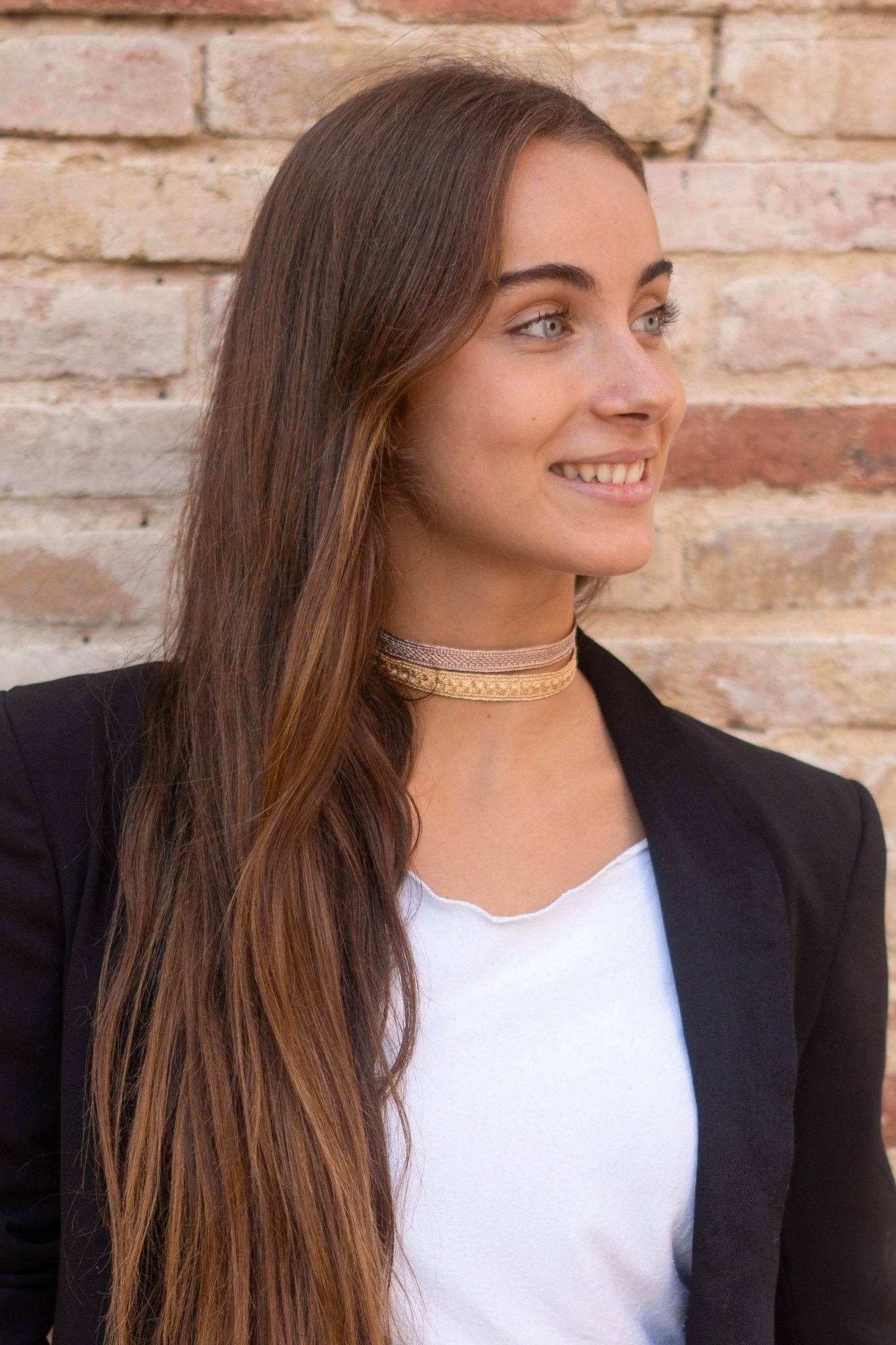 Gargantilla Khadija: GOLD & SILVER