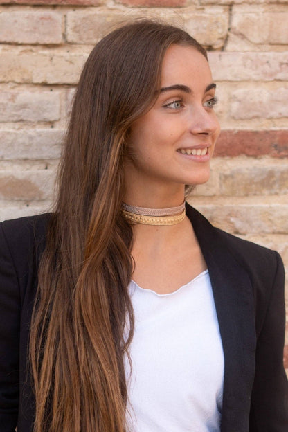 Gargantilla Khadija: GOLD & SILVER